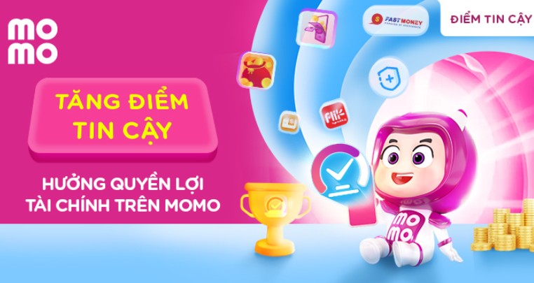May diem tin cay Momo thi vay duoc Fast Money