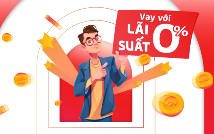 Thực chất của vay tiền lãi suất 0% là gì? 