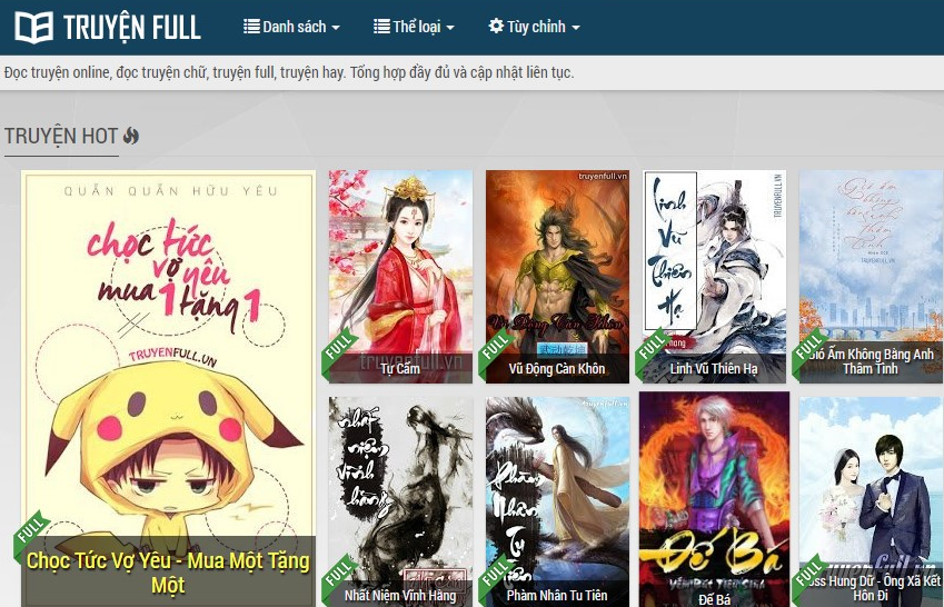 Những web đọc truyện tranh miễn phí được dân mọt tin dùng 2 Loi ich ngoai mong doi khi doc truyen tranh mien phi