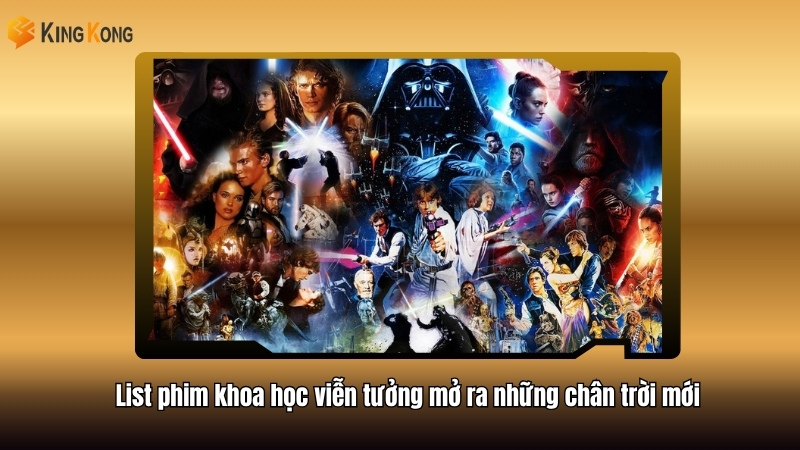 List phim khoa học viễn tưởng mở ra những chân trời mới