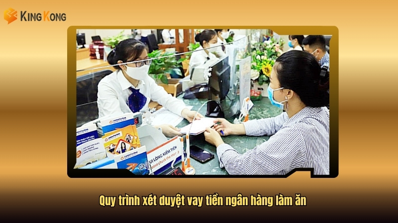 xet duyet vay tien ngan hang lam an