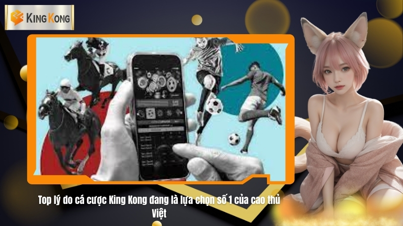 Vì sao cá cược King Kong đang là lựa chọn số 1 của cao thủ Việt? 2 Top ly do ca cuoc King Kong dang la lua chon so 1 cua cao thu Viet