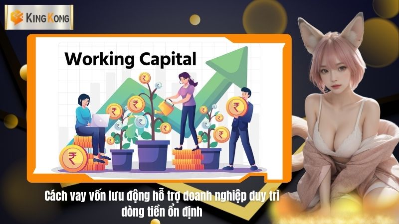 Cách vay vốn lưu động hỗ trợ doanh nghiệp duy trì dòng tiền ổn định