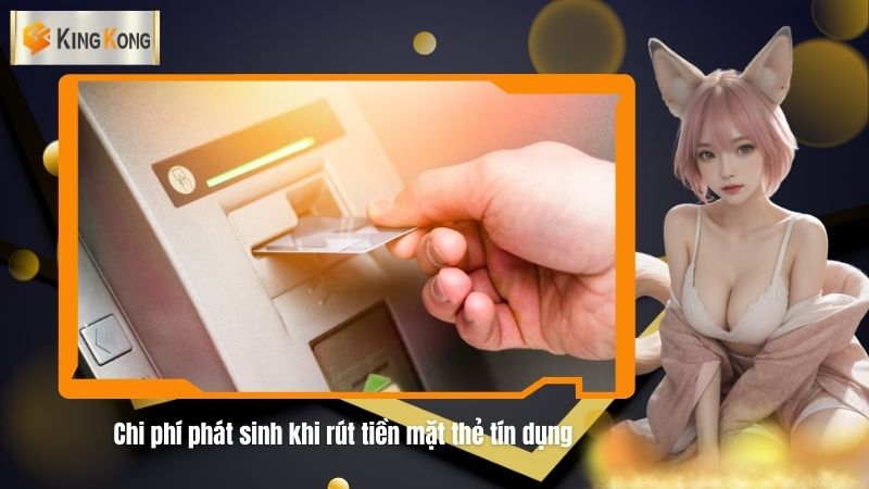 Chi phi phat sinh khi rut tien mat the tin dung