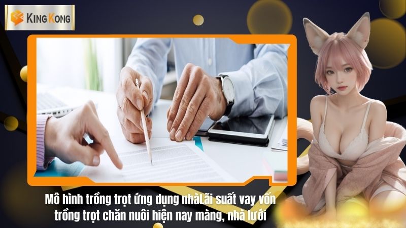 Lai suat vay von trong trot chan nuoi hien nay
