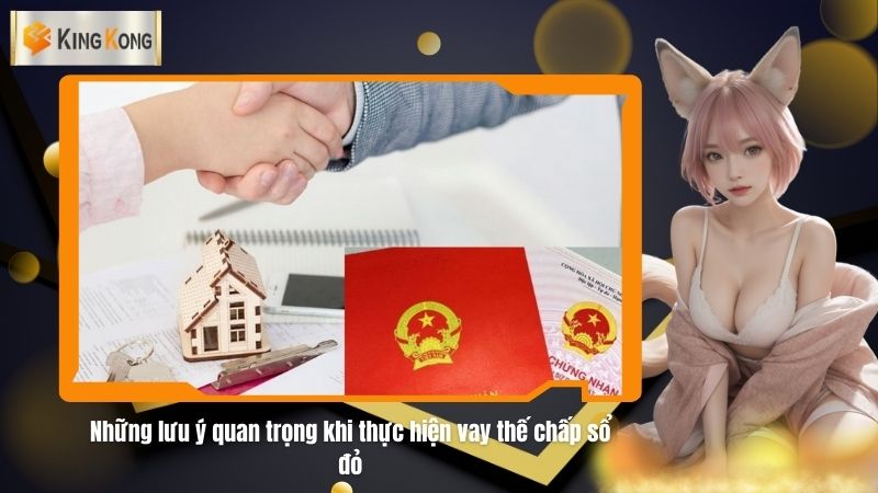 Nhung luu y quan trong khi thuc hien vay the chap so do