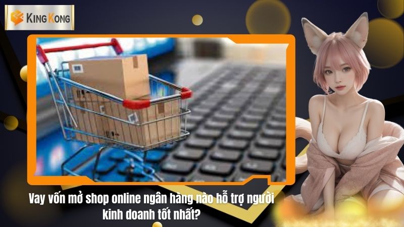 Vay vốn mở shop online ngân hàng nào hỗ trợ người kinh doanh tốt nhất?