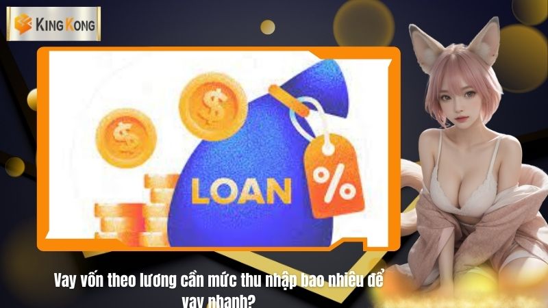 Vay vốn theo lương cần mức thu nhập bao nhiêu để vay nhanh?